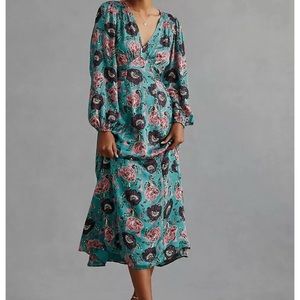 Anthropologie midi dress